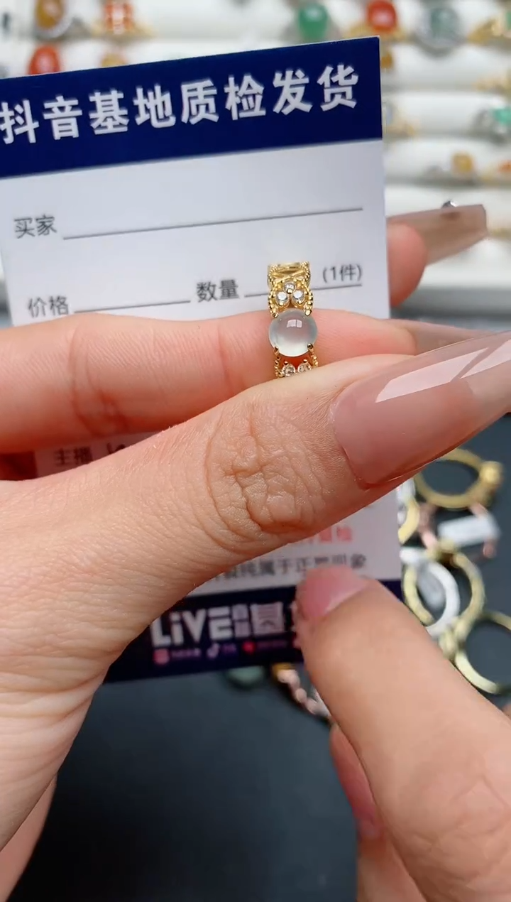 【闪购商品】翡翠戒指银S925镶嵌...........
