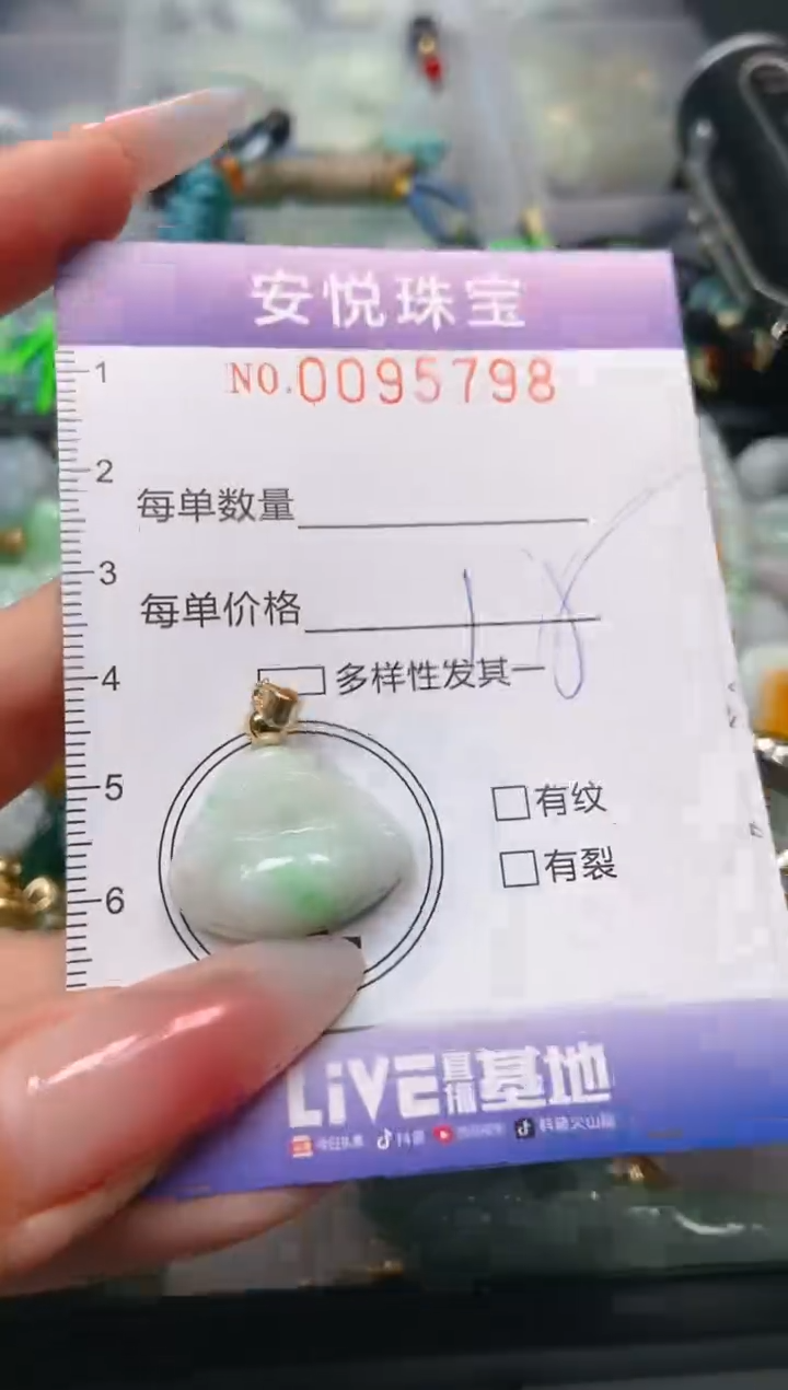 【闪购商品】翡翠颈饰未镶嵌闪购0095798