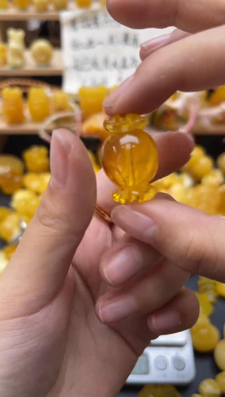 琥珀未镶嵌珠宝奇石021琥珀蜜蜡微瑕