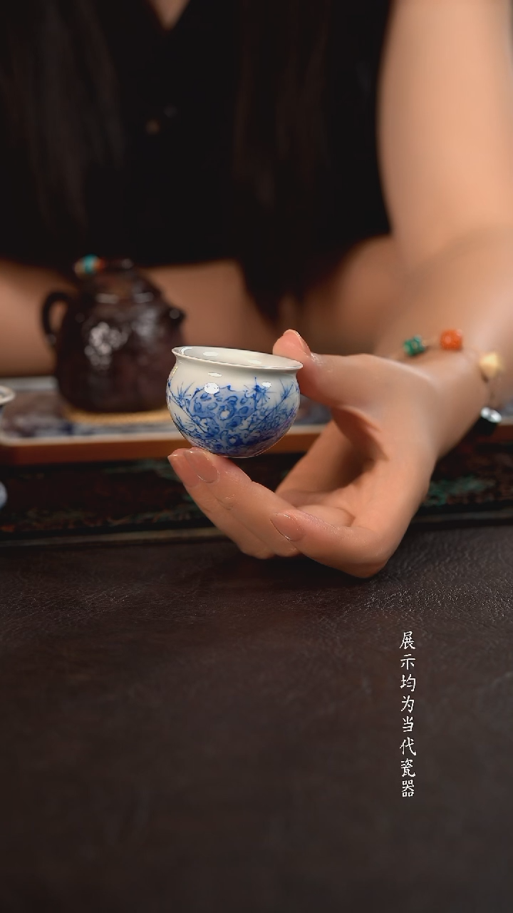聚澜堂灵石竹子小缸杯