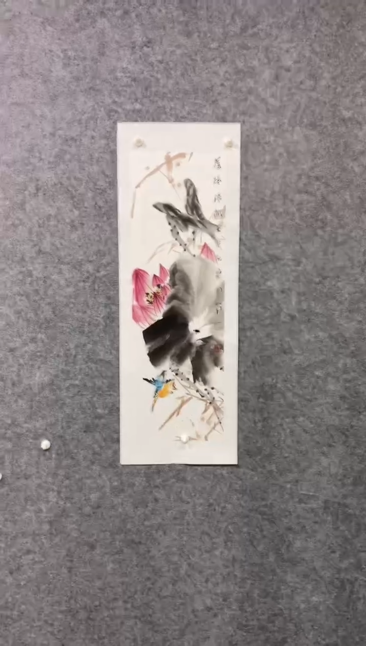 国画尚定固国画作品