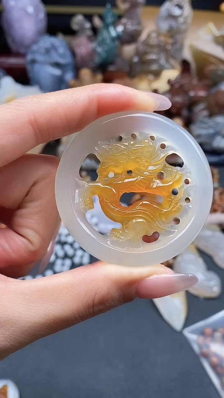 【闪购商品】玛瑙/玉髓颈饰未镶嵌dd