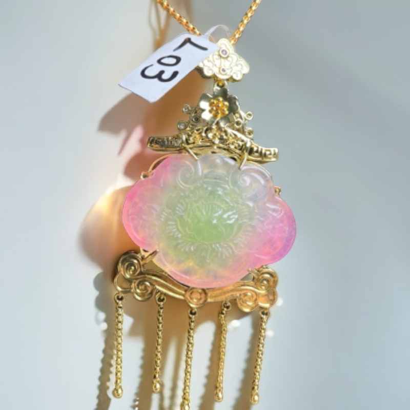 ｛老三高端甄选} L03花开富贵毛衣链