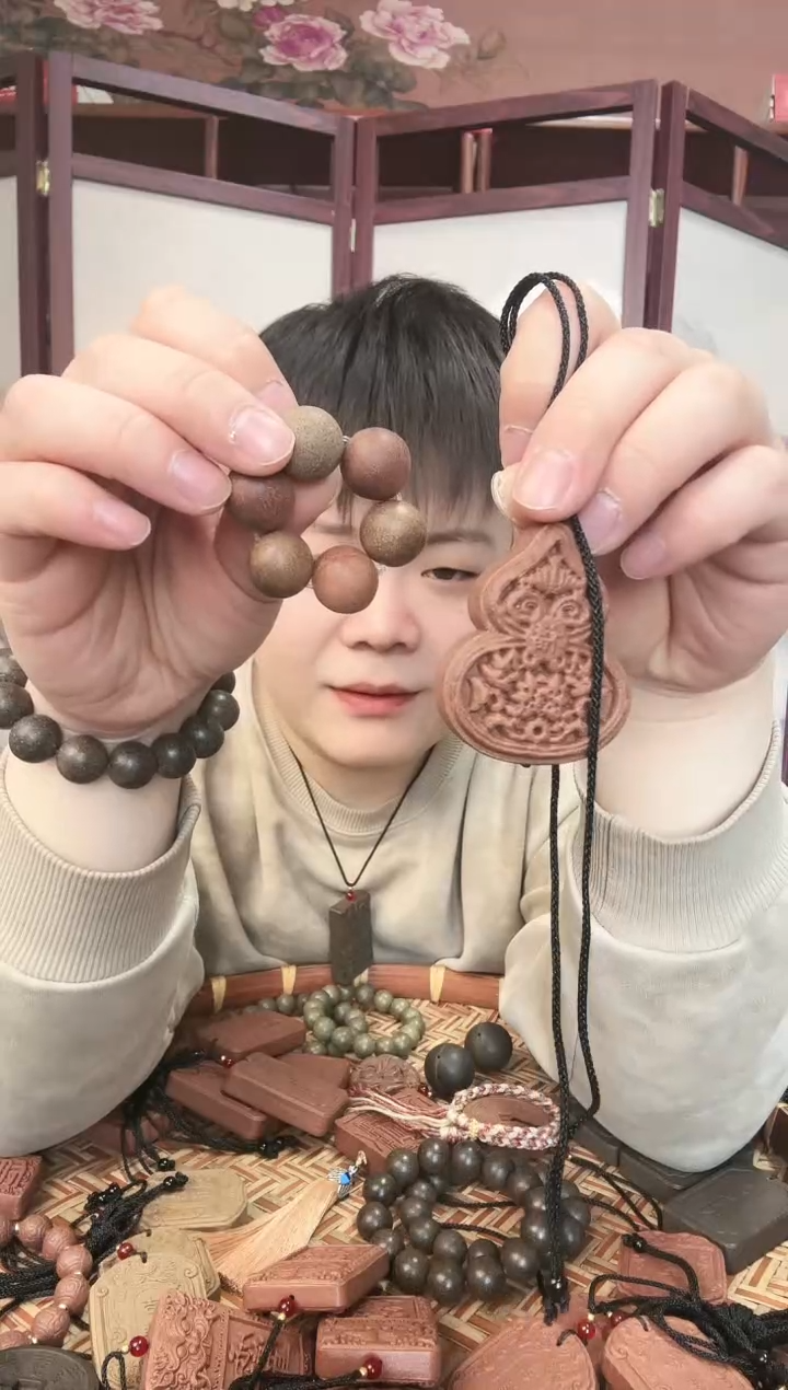 【闪购商品】泥塑南朝遗梦葫芦+多宝小手捻