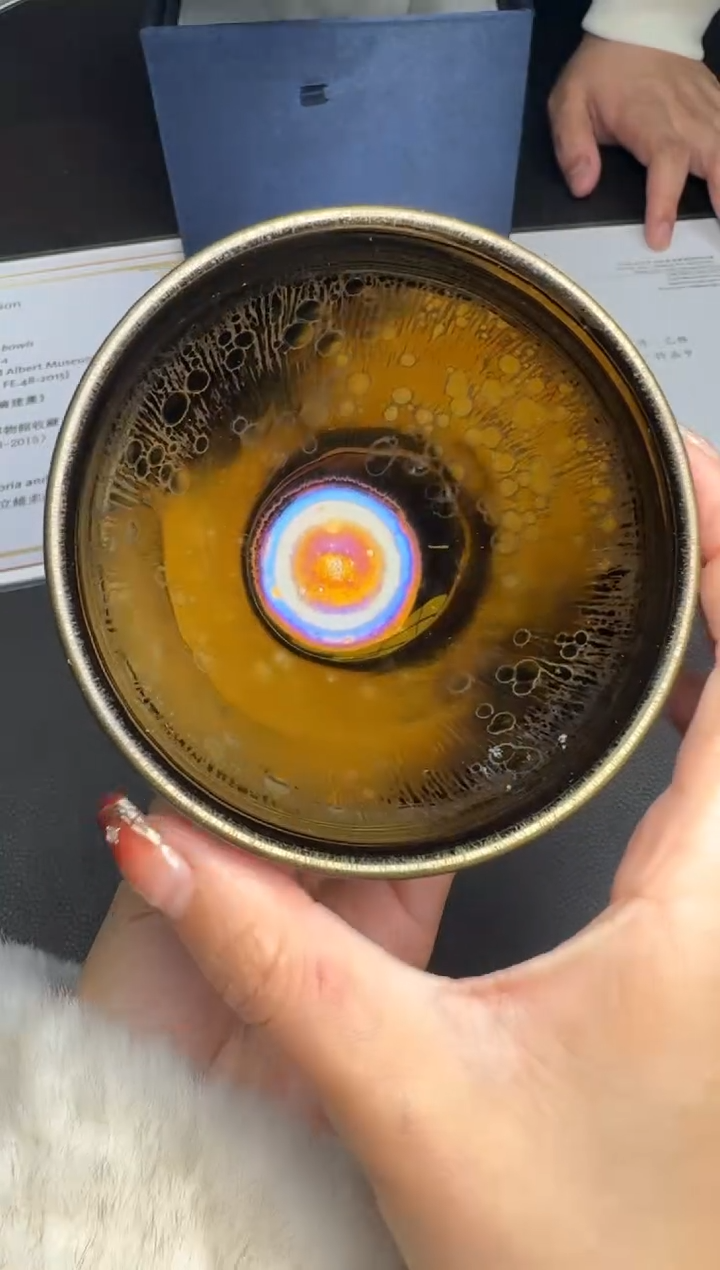 【闪购商品】茶盏陈祥松金油滴曜变57