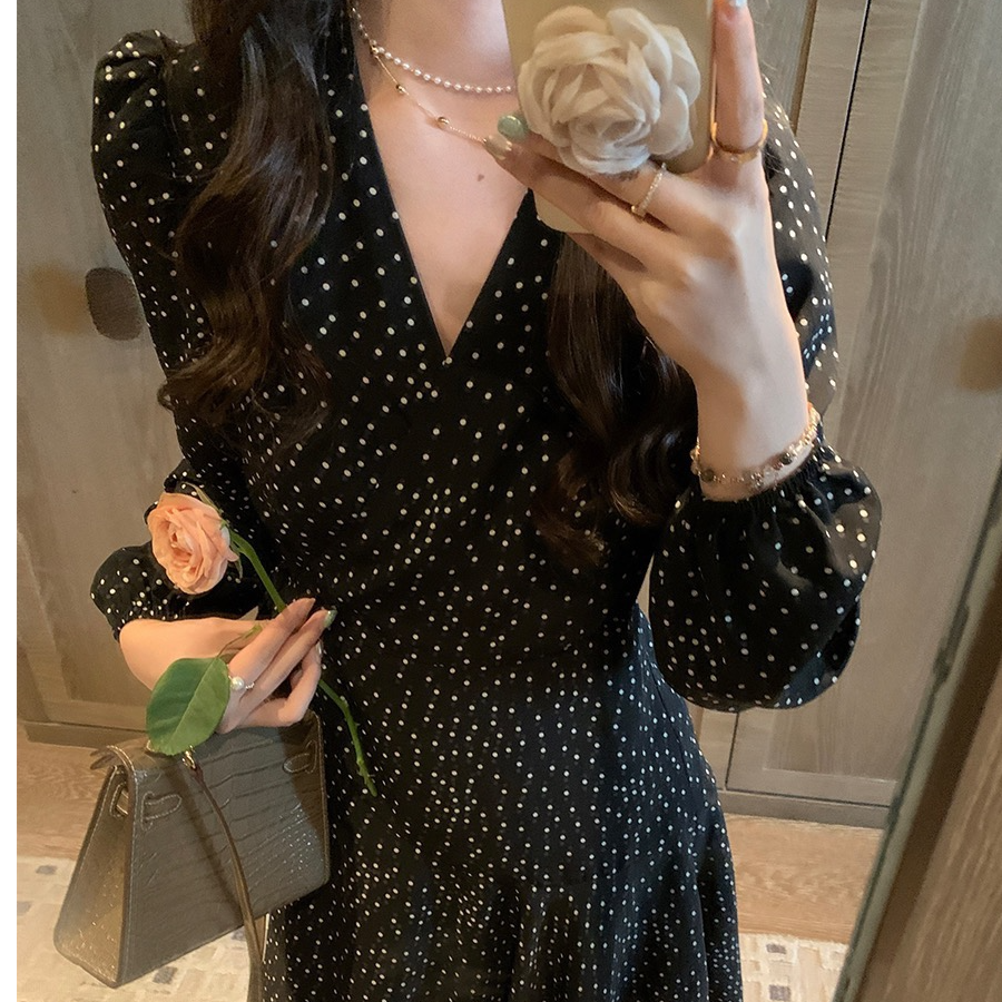 杰-玟玟-601-650女装外套时尚百搭黑色宽松中长款