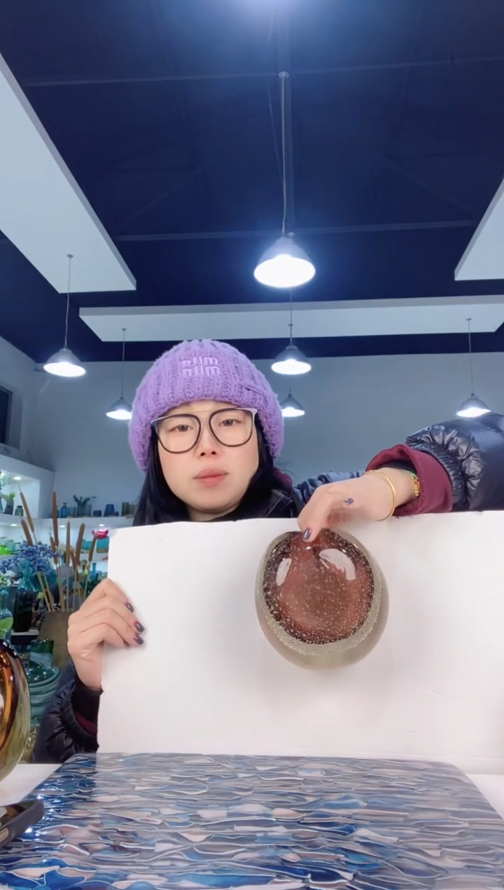 【闪购商品】琉璃慕忆家花瓶