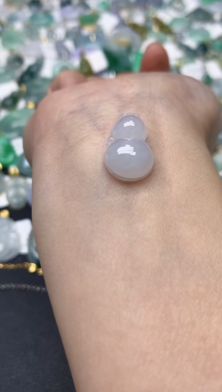 颈饰未镶嵌翡翠天然缅甸A货翡翠