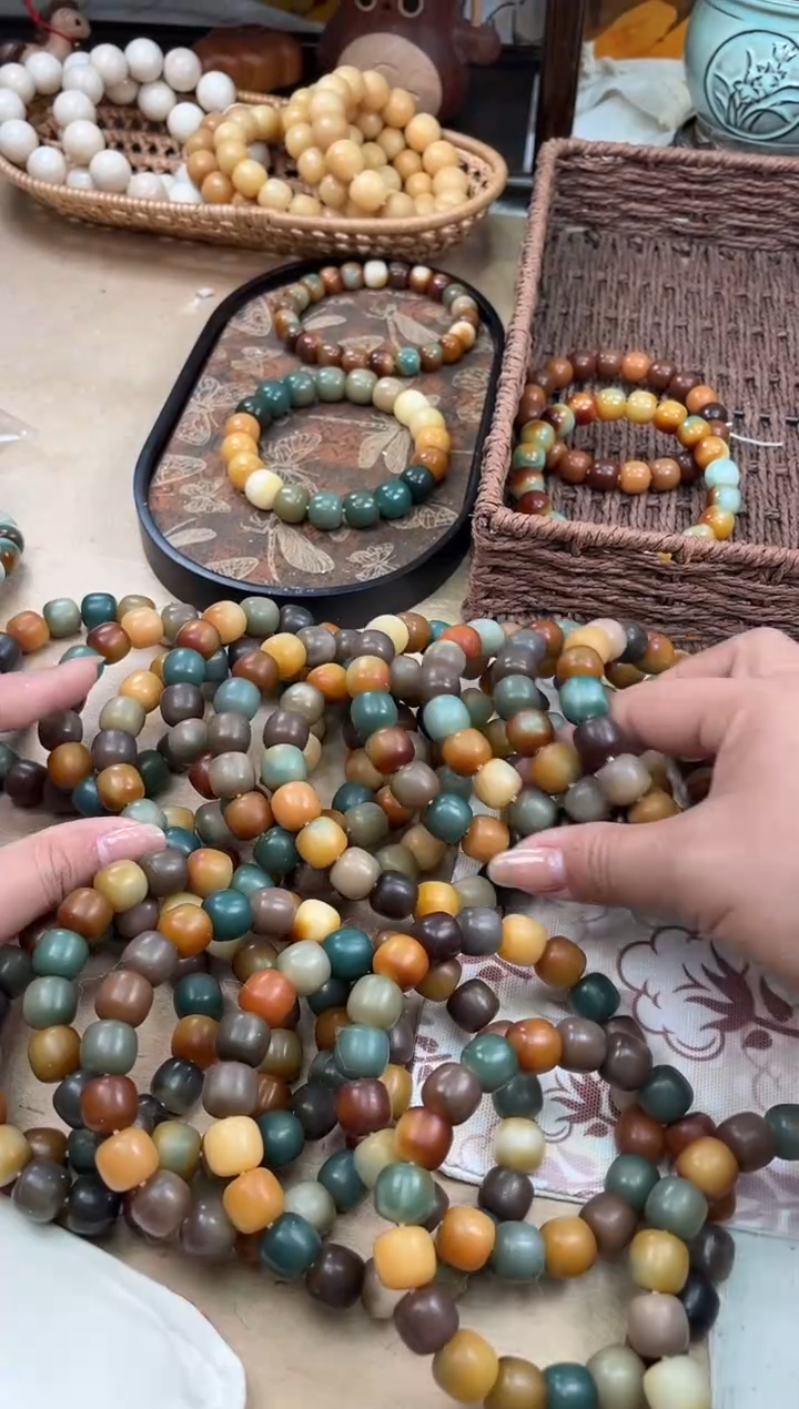 手串菩提根/象牙果a536 卡13.7 干磨糖壳福利