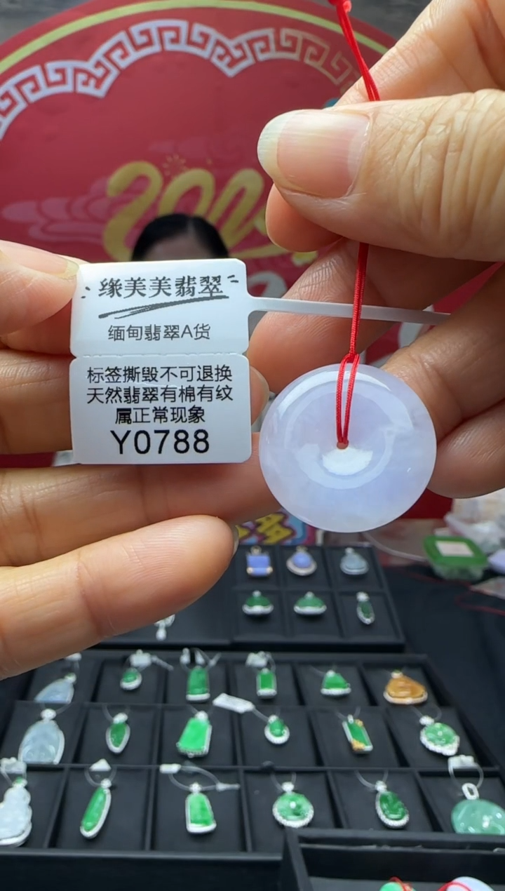 翡翠未镶嵌颈饰Y0788 福利不退换