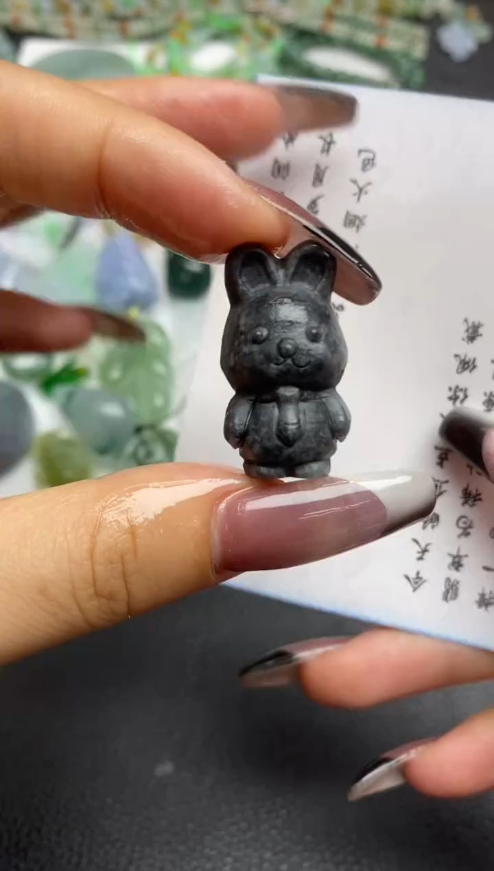 定制翡翠未镶嵌翡翠毛货~