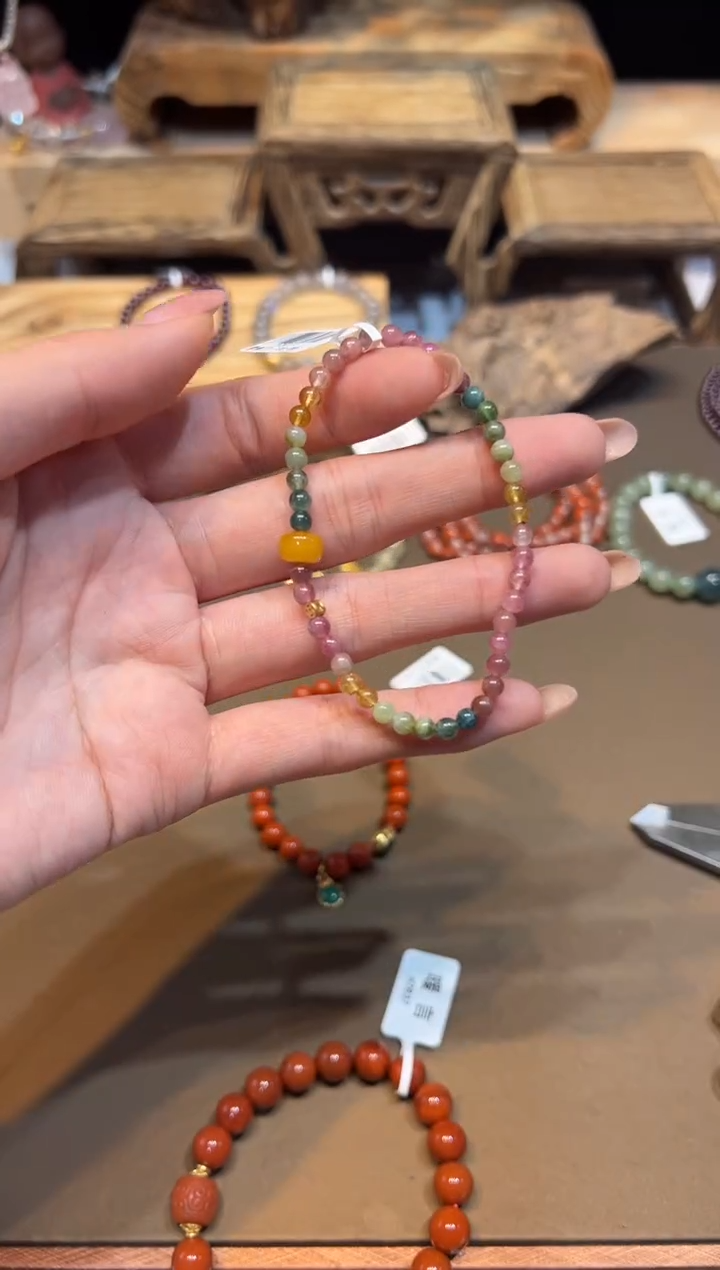 未镶嵌手链碧玺手饰@@F6071