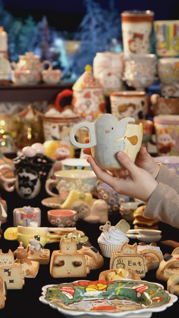 其他陶景德镇釉下彩手绘设计师款陶瓷