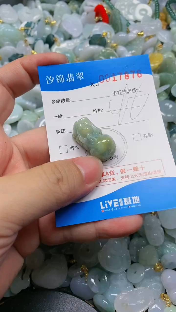 翡翠未镶嵌颈饰闪购商品0017876