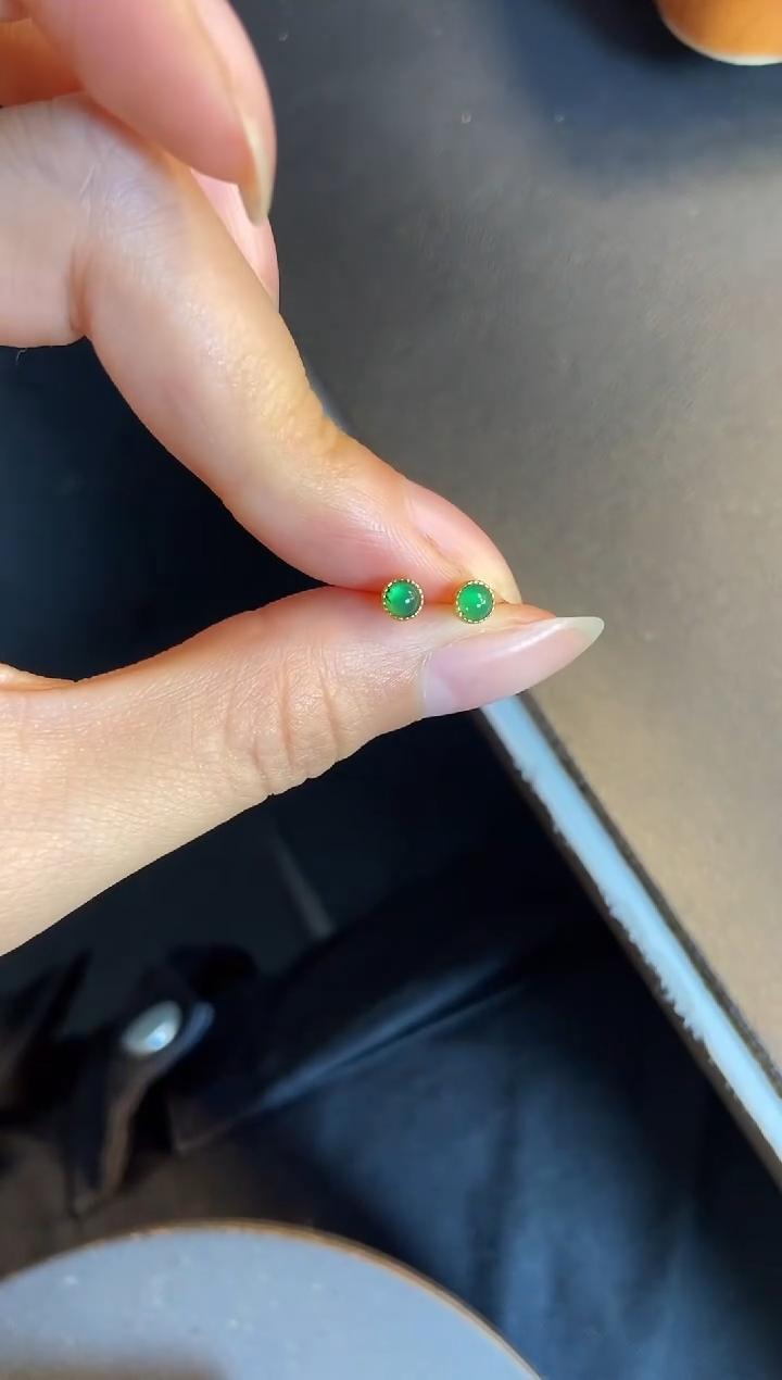 吊坠(不含链)银S925镶嵌翡翠1