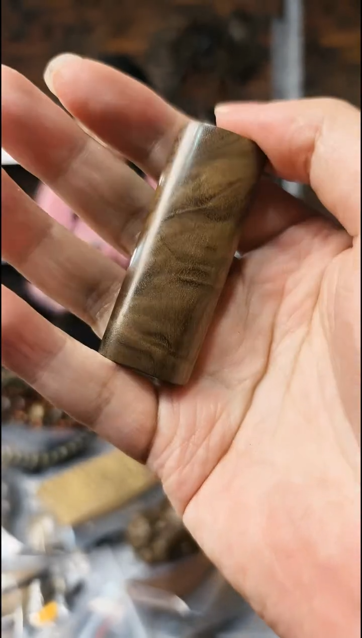 【闪购商品】楠木（金丝楠）把件无事牌