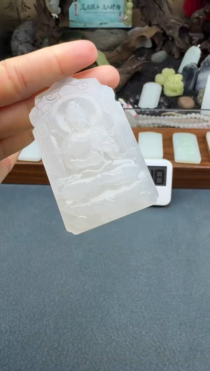 【闪购商品】和田玉颈饰未镶嵌开心