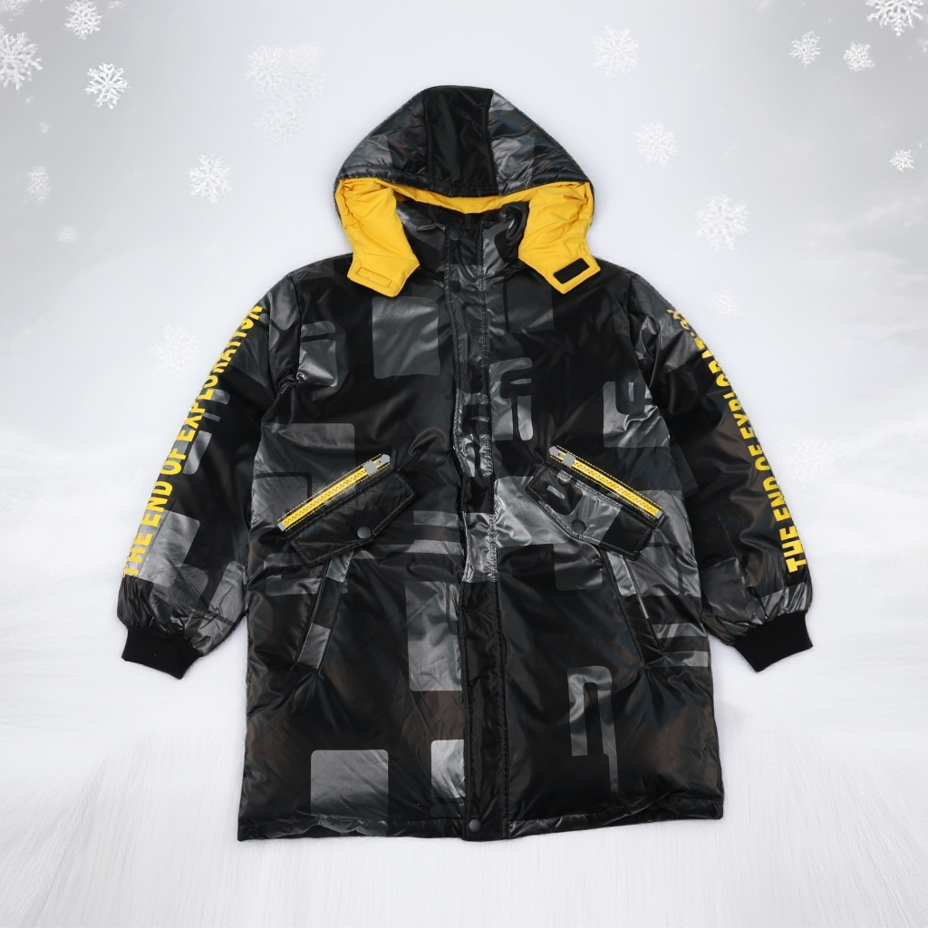 C1-822生儿童冬季薄款加厚羽绒服(41022)