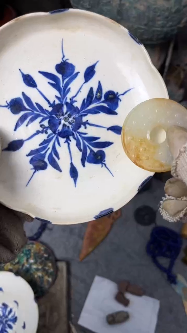 【闪购商品】瓷片手工，手绘，瓷器1