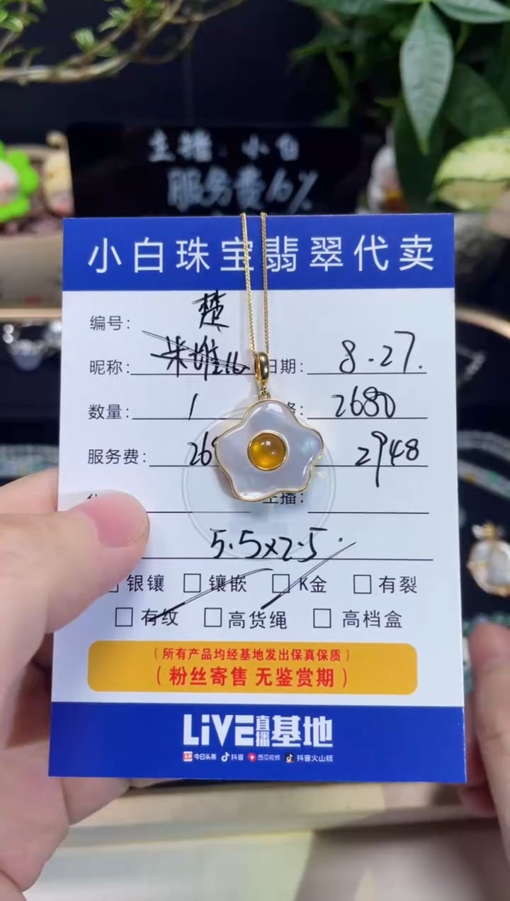 套链18K金镶嵌翡翠楚*设计款