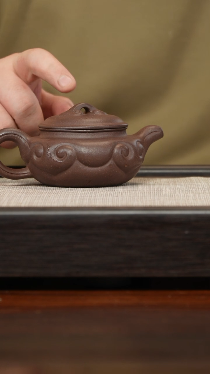 【闪购商品】紫砂茶壶仿古如意