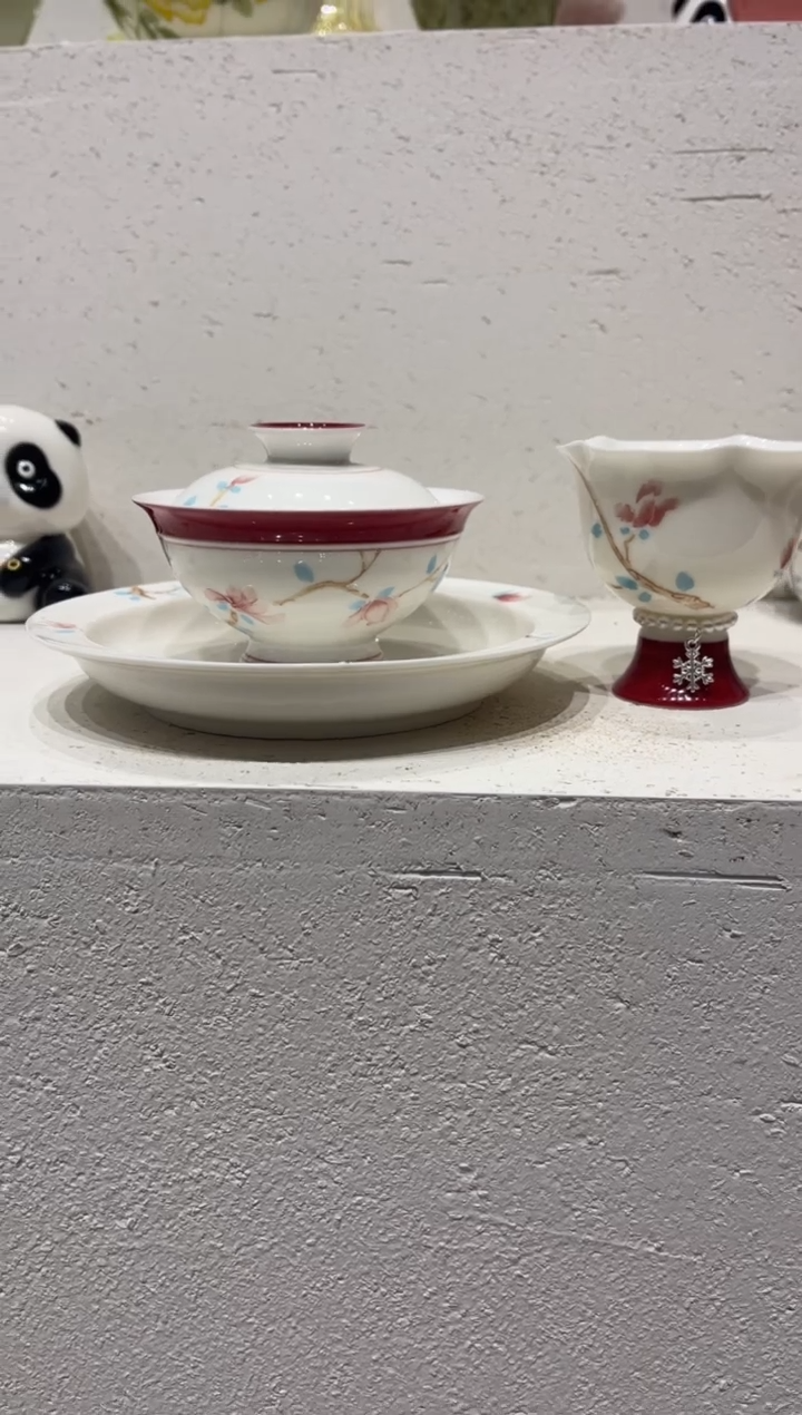 【闪购商品】盖碗+杯+壶承 哈哈哈哈