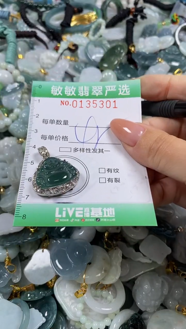 【闪购商品】翡翠颈饰未镶嵌闪购0135301