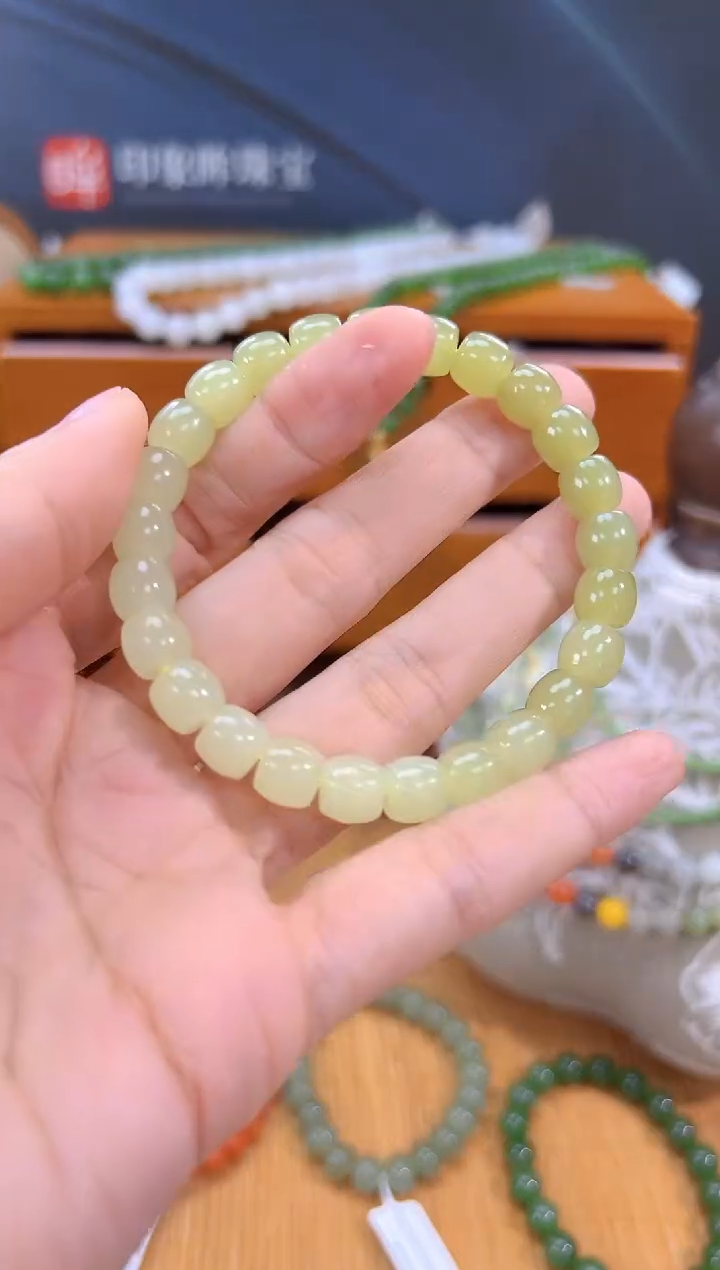 未镶嵌手链和田玉多样性拍一发一cg