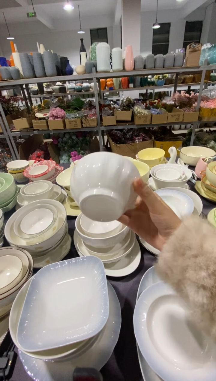 瓷10个米饭碗 福利款