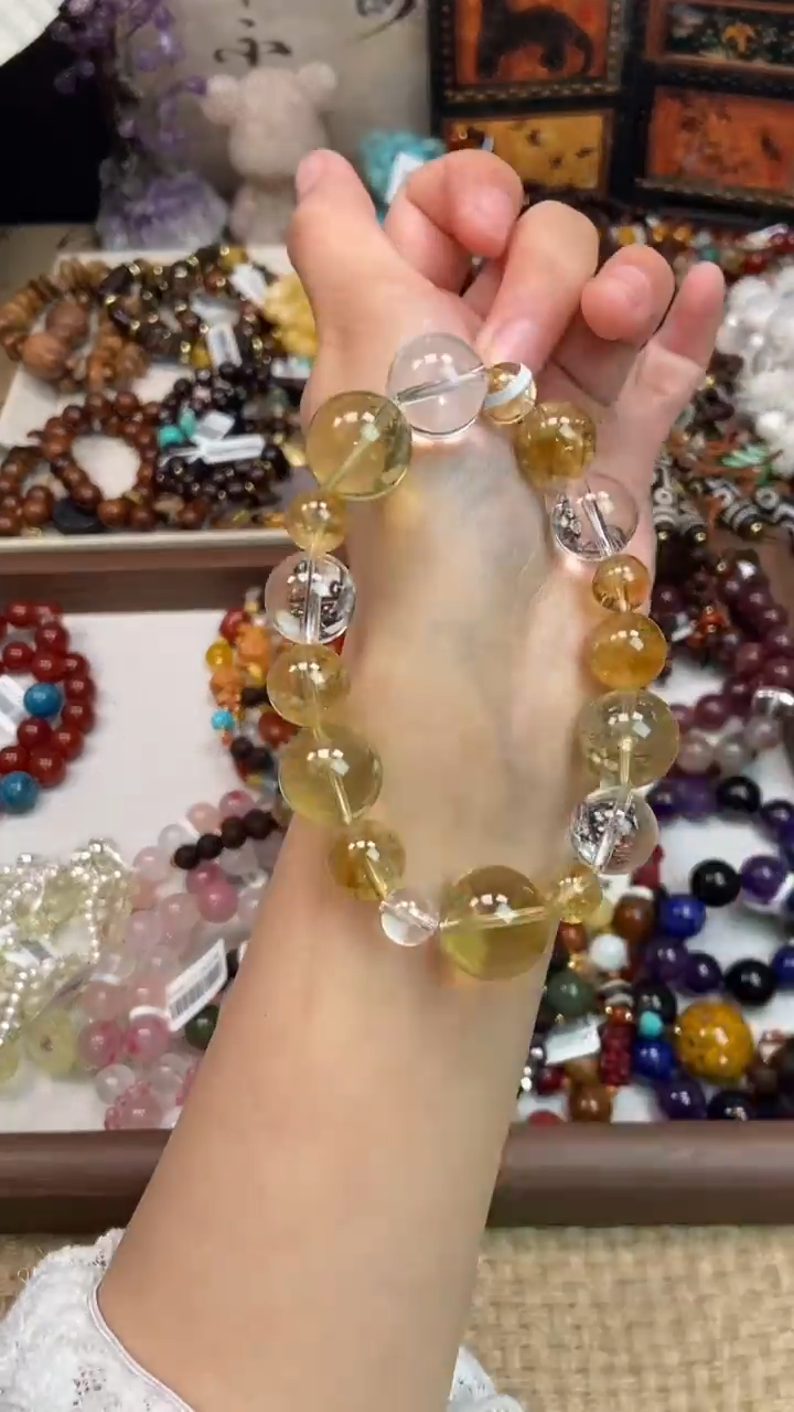 未镶嵌手链黄晶480