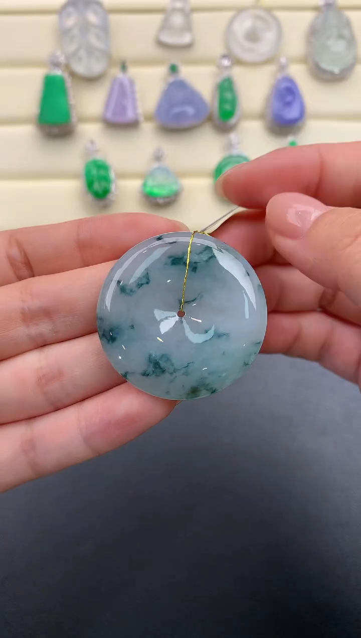 【闪购商品】翡翠颈饰未镶嵌Q929     