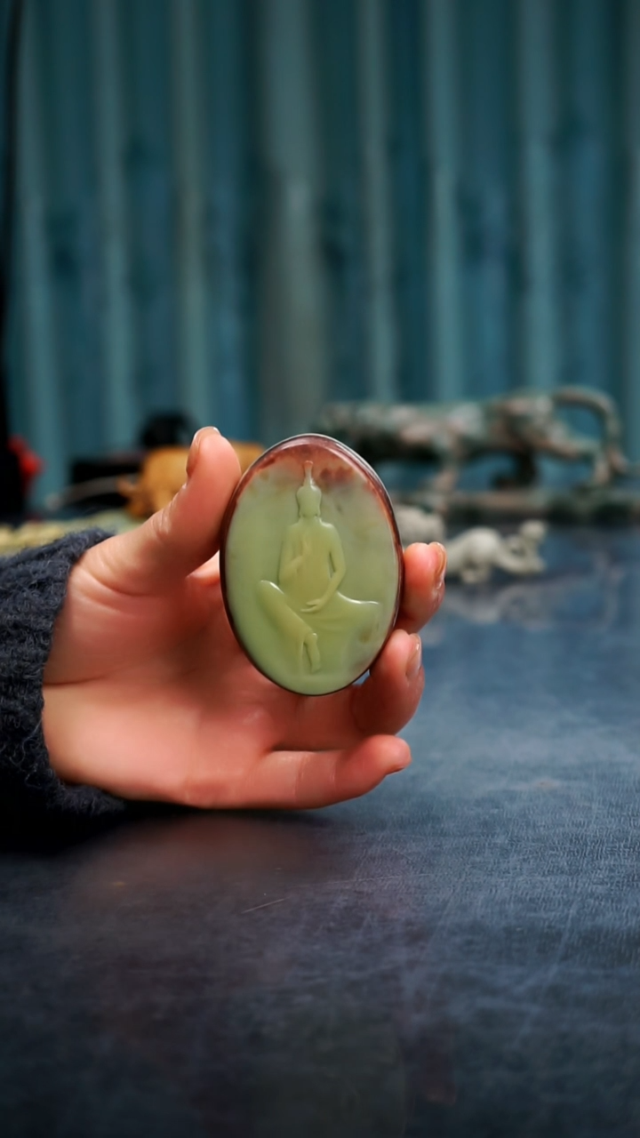 【闪购商品】紫袍玉带石无相手把