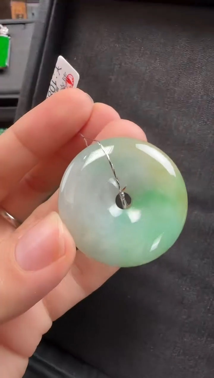 颈饰未镶嵌翡翠148平安扣一个