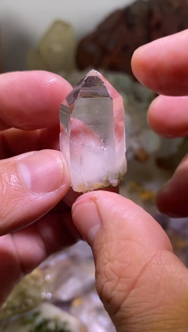 未镶嵌珠宝半成品水晶30号四川美姑超七花园水晶