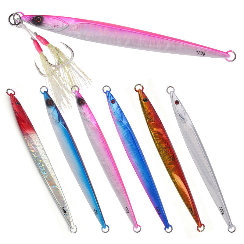 船大工69海船钓快抽速沉铁板饵带双钩路亚远投假饵黄尖子饵小胖子