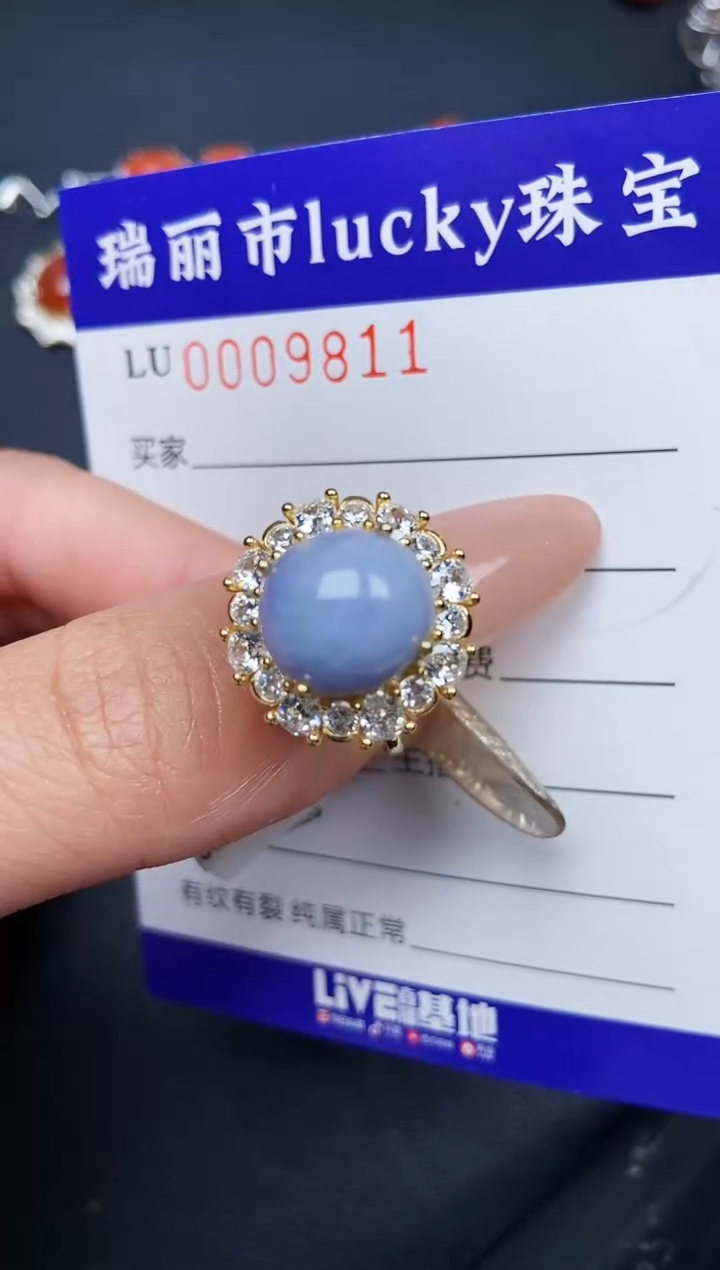 【闪购商品】翡翠颈饰银S925镶嵌9811