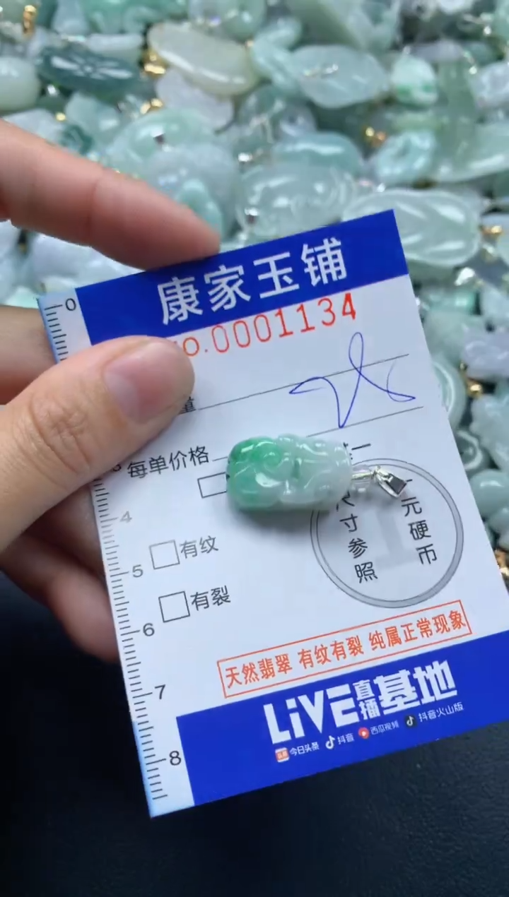 颈饰未镶嵌翡翠1134