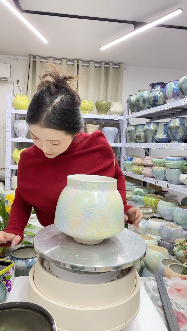 【12.13】花盆链接 高：16.5  口：12.5