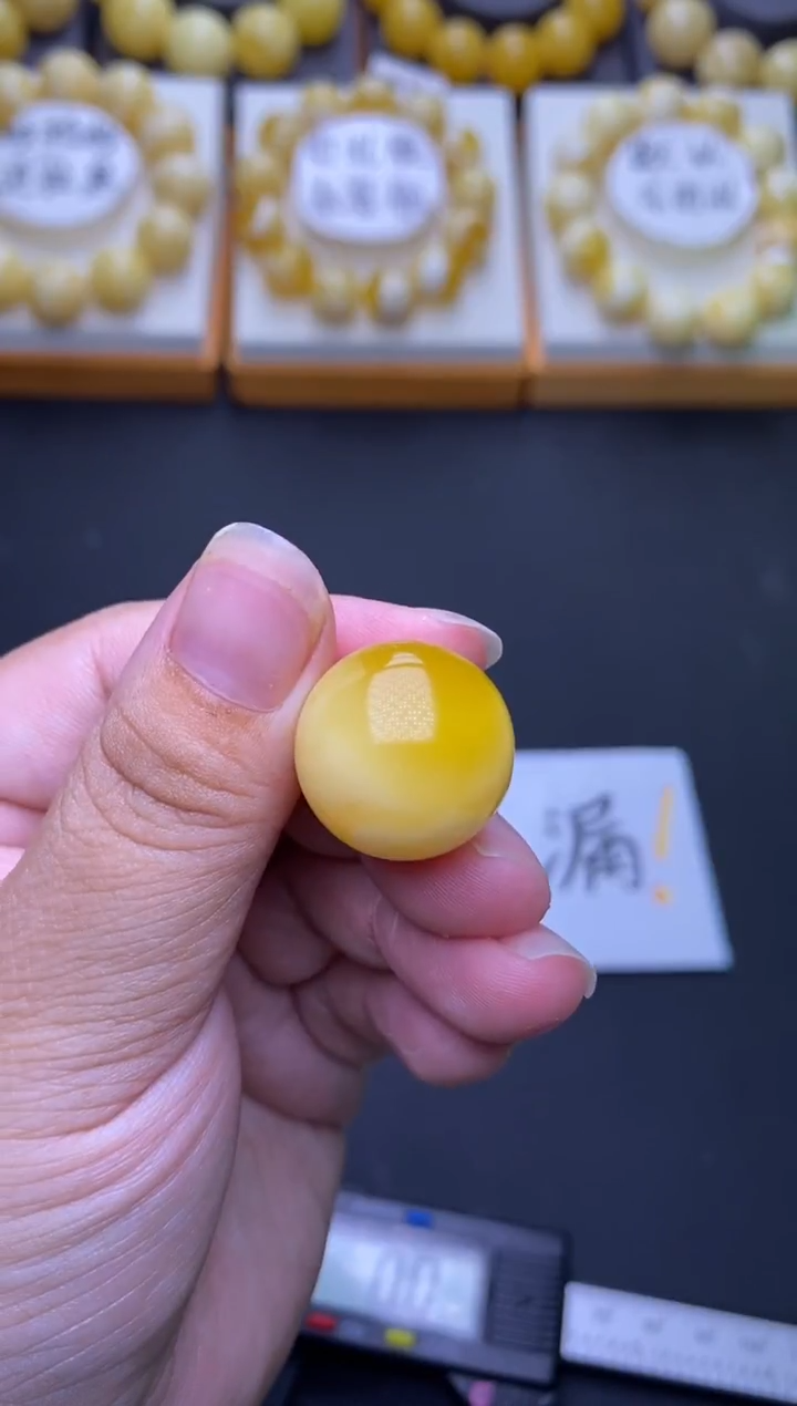 裸石琥珀未镶嵌大小姐珠宝严选13