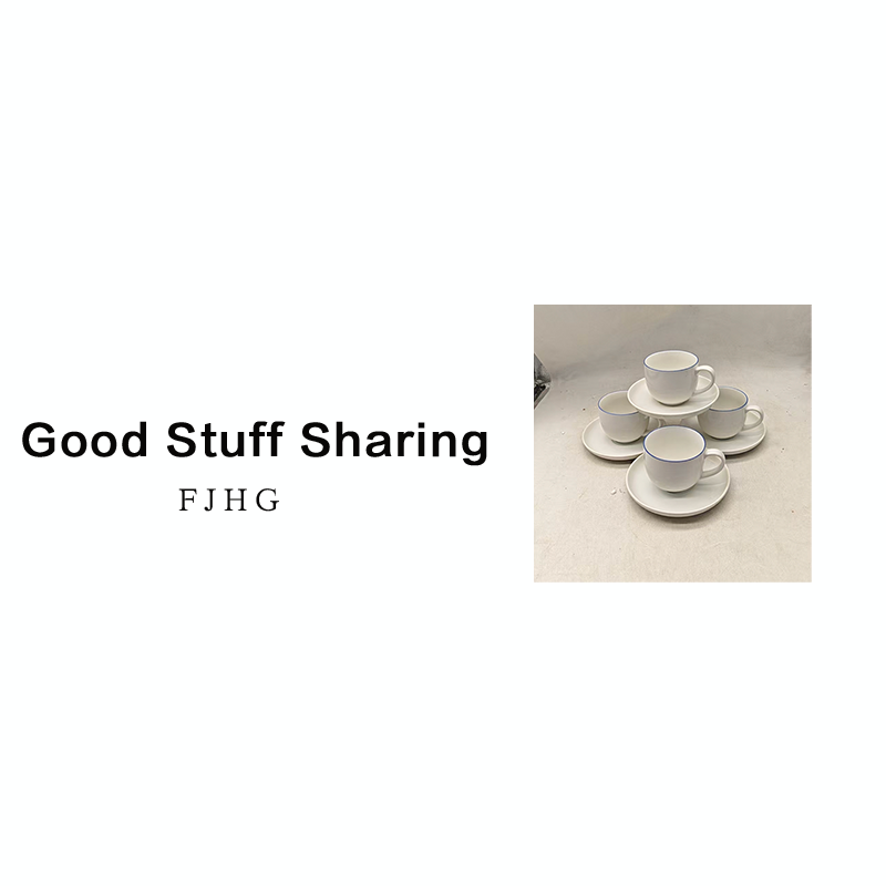 8730 咖啡杯 四杯四碟，杯口径8，高6.5， A70