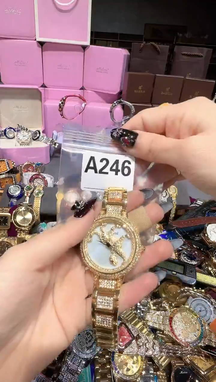 石英机芯不锈钢不锈钢直播定闪专用