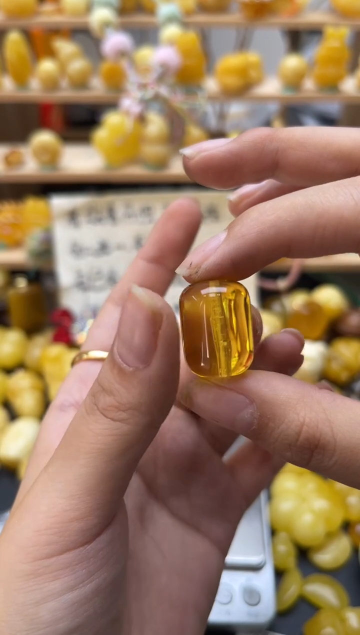 琥珀未镶嵌珠宝奇石101琥珀蜜蜡微瑕