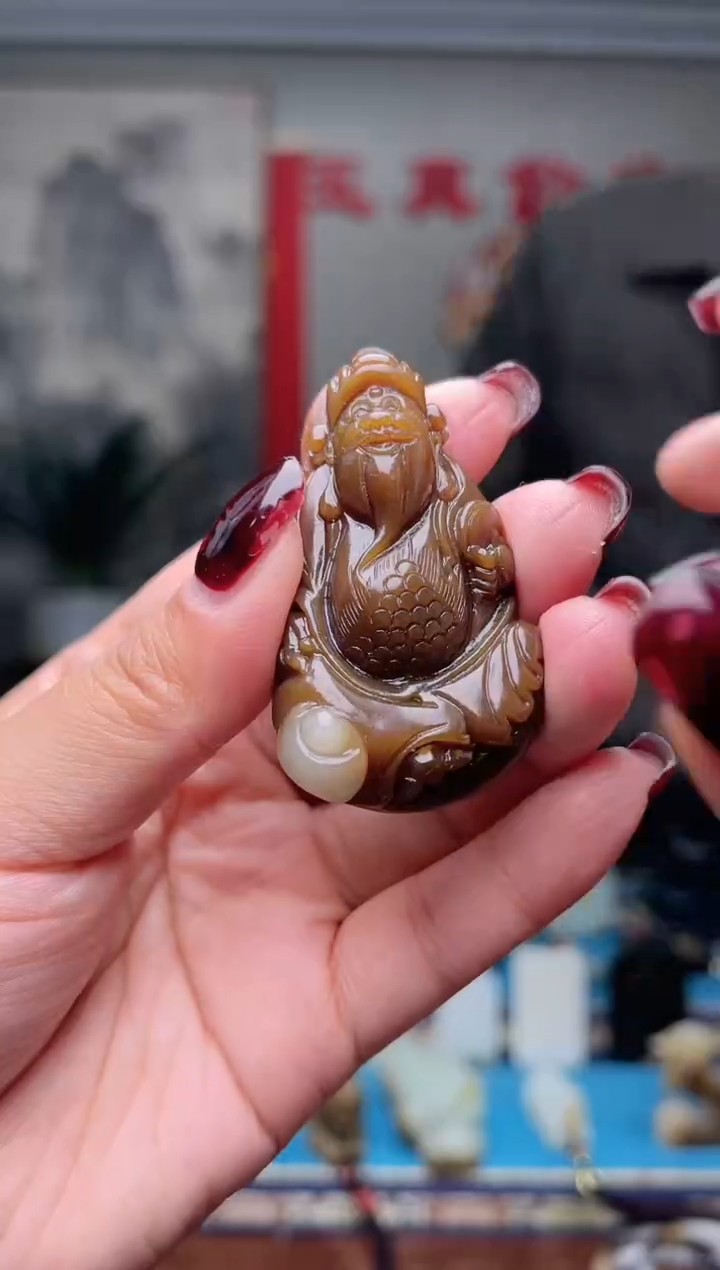 【闪购商品】和田玉挂件未镶嵌1