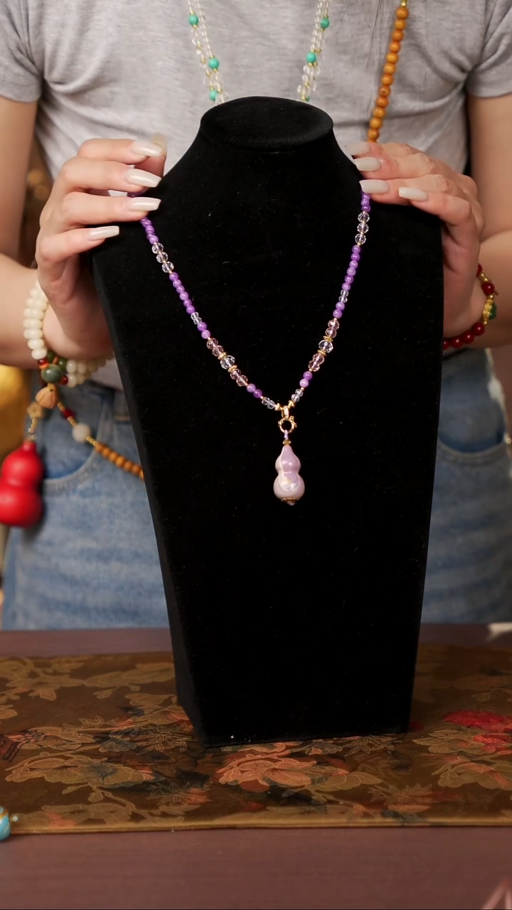 69天琦閤漆艺小葫芦挂件58