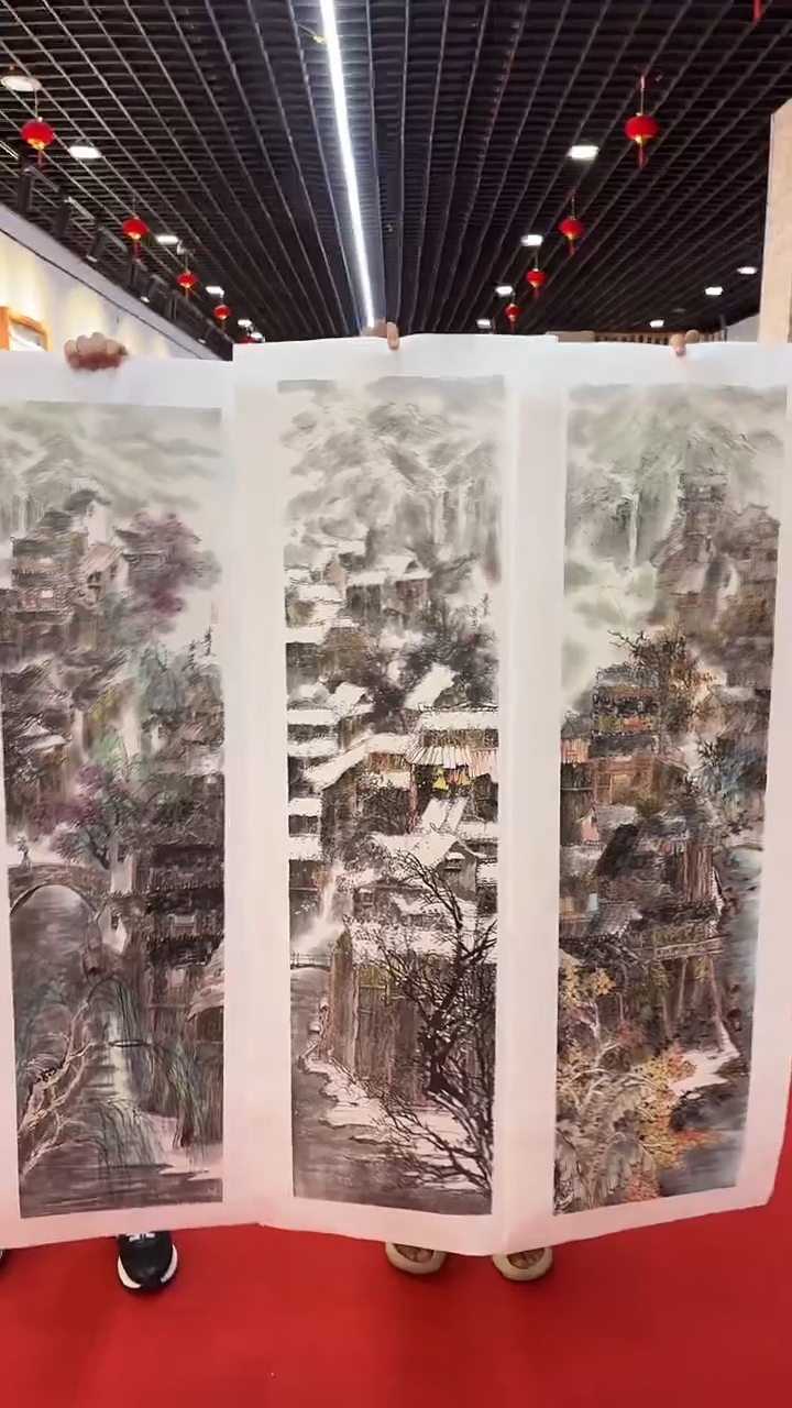 国画周建真老师绘画作品17-35