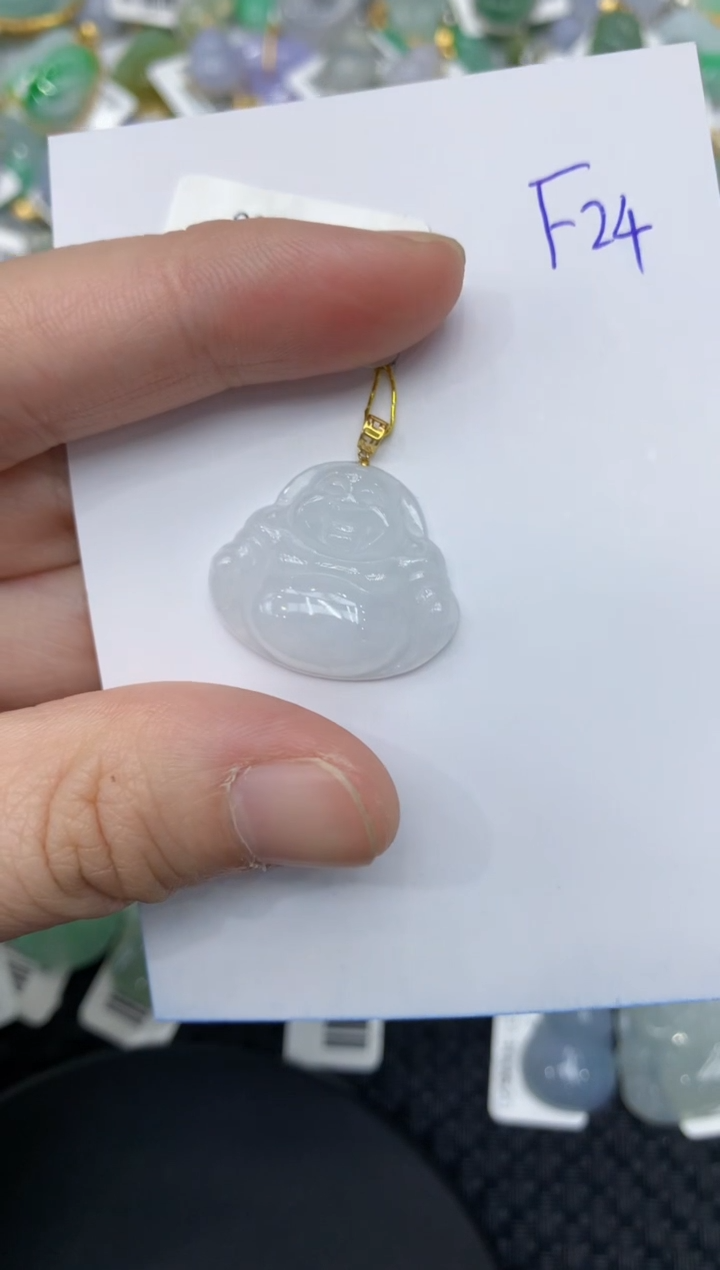 【闪购商品】翡翠颈饰18K金镶嵌1111111111