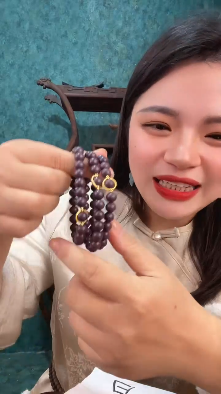 泥塑紫气东来香方转运珠单圈