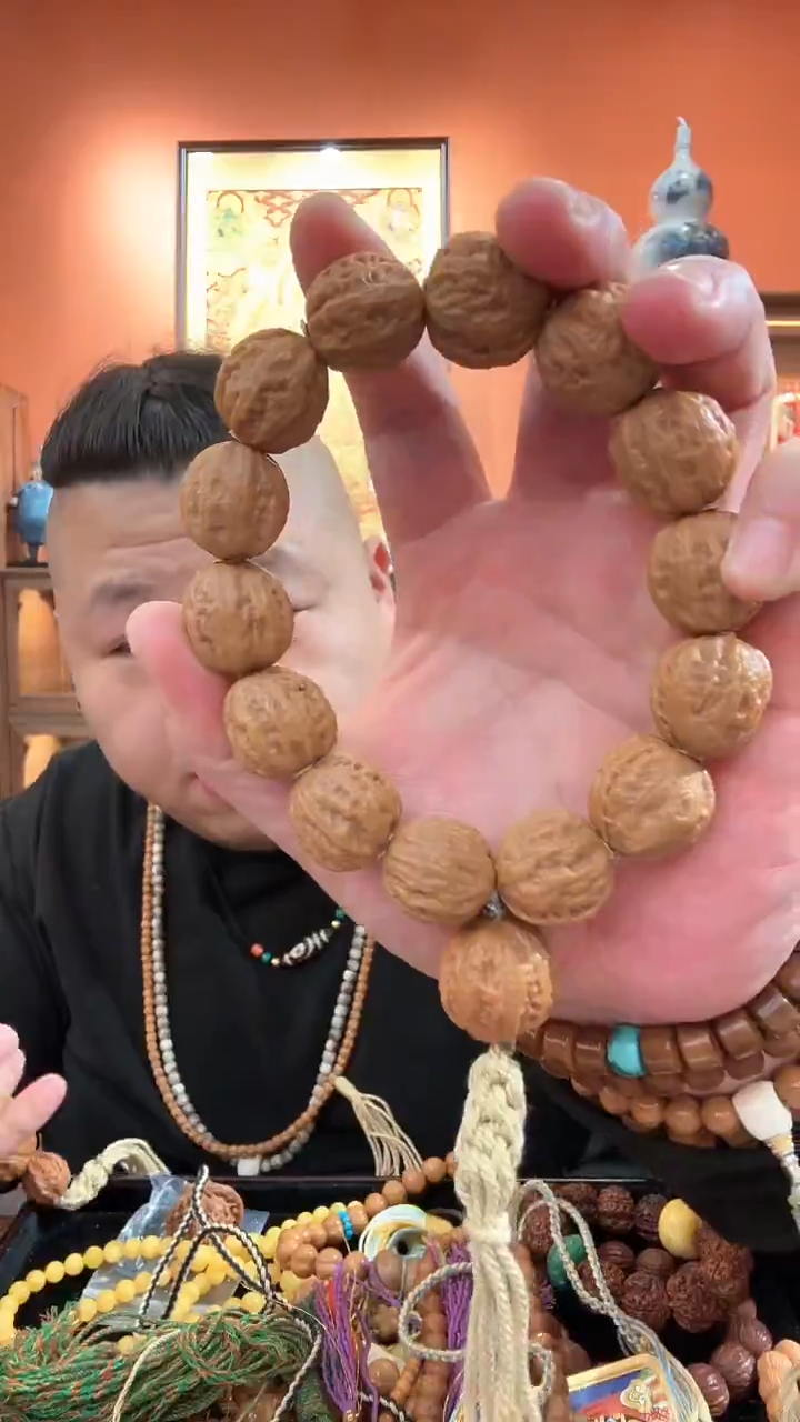 手串文玩核桃全量精品核桃京八棱手串多样性发1H027