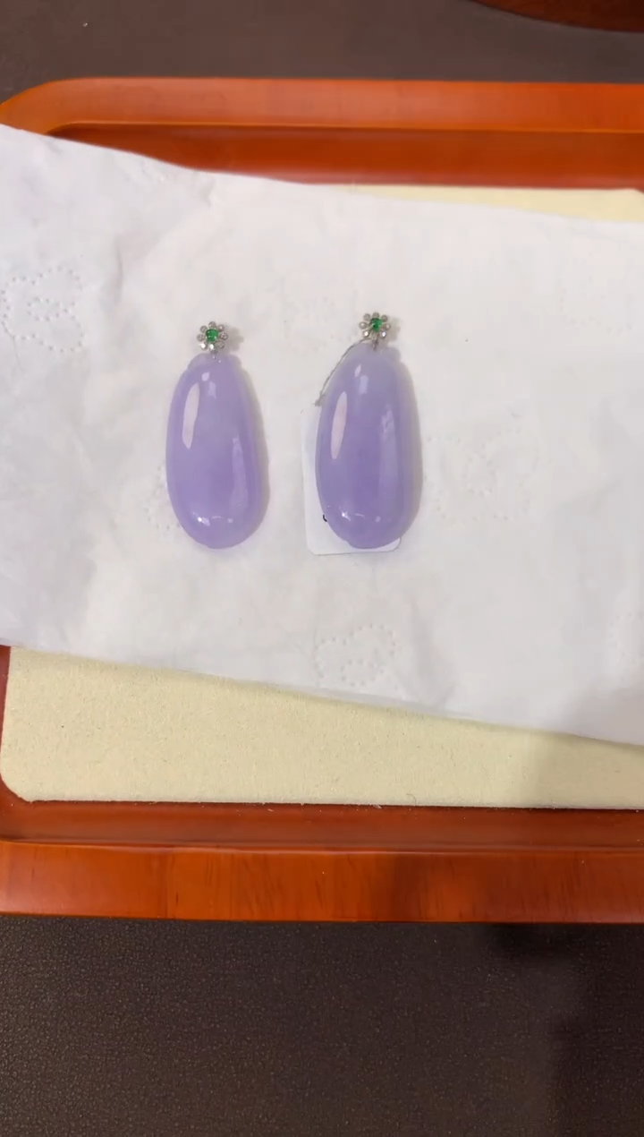 【闪购商品】翡翠颈饰18K金镶嵌天然缅甸a货翡翠(多样性发其一)