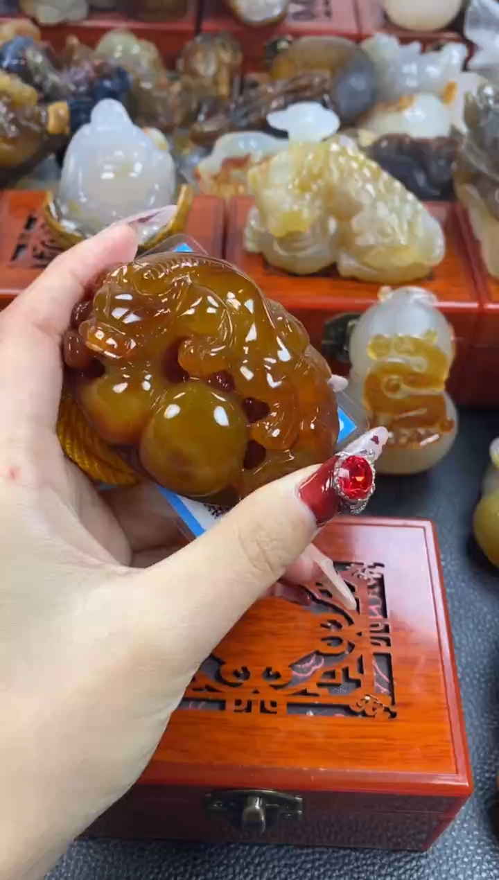 【闪购商品】玛瑙/玉髓手把未镶嵌1